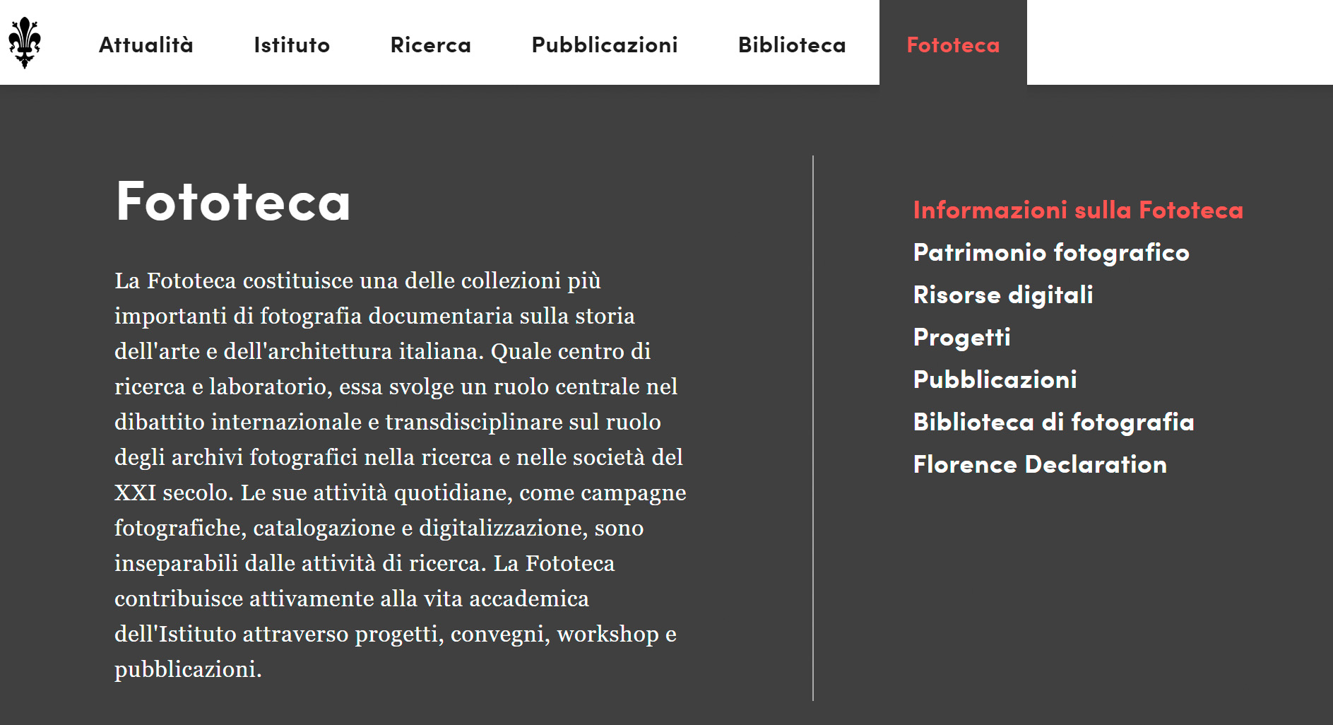 fototeca del khi Firenze