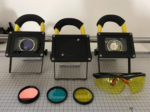 Fotografia UV-IR-RIFLETTOGRAFIA-FALSI COLORI-LUMINESCENZA VIL e VIVL