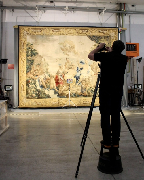 Campagna fotografica Arazzi Gallerie degli Uffizi