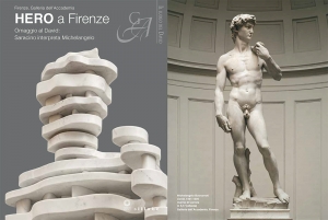 Foto D&#039;Arte Firenze nella casa del David per &quot;Hero&quot;, l&#039;omaggio di Saracino al capolavoro di Michelangelo